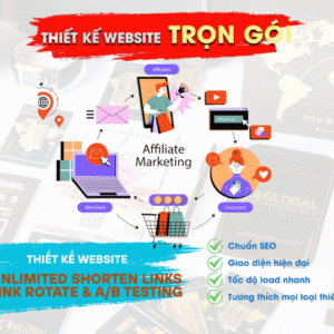 Trọn Gói Thiết Kế Web Shorten Links, Rotation, AB Testing