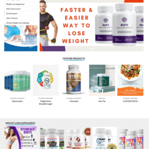 Thiết kế website bán sản phẩm clickbank, digistore24 và buygoods